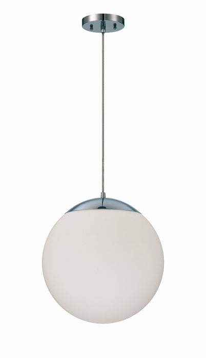 Craftmade 56893-CH-WG One Light Pendant, Chrome