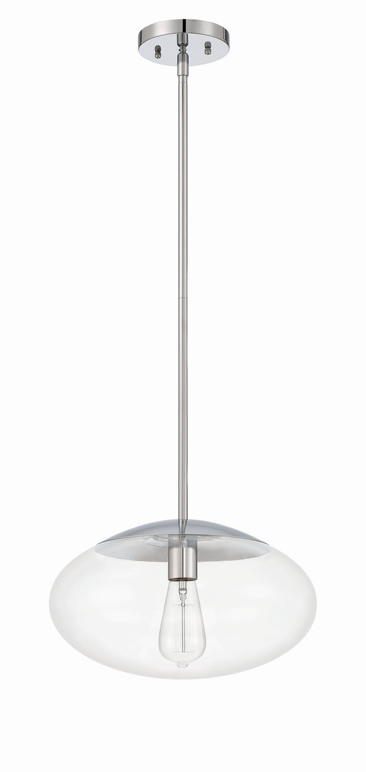 Craftmade 56894-CH One Light Pendant, Chrome