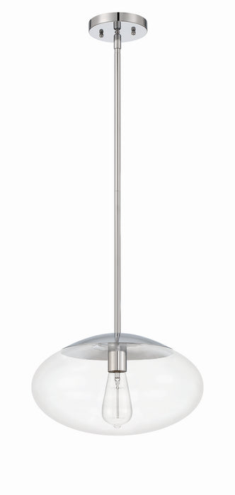 Craftmade 56894-CH One Light Pendant, Chrome