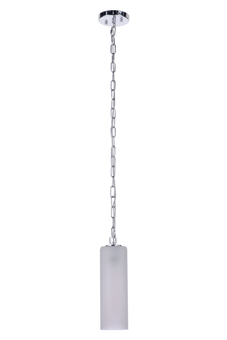 Craftmade 57991-CH One Light Mini Pendant, Chrome