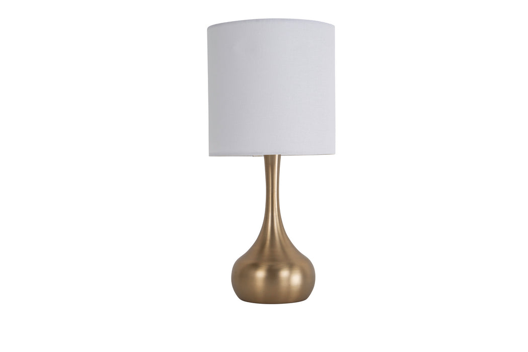 Craftmade 86259 One Light Table Lamp, Satin Brass