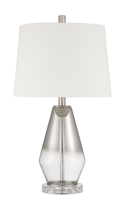 Craftmade 86262 One Light Table Lamp, Brushed Nickel