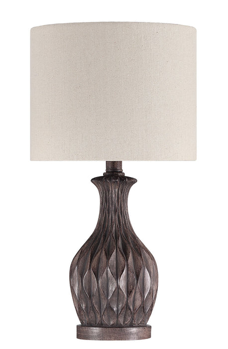 Craftmade 86265 One Light Table Lamp, Brown