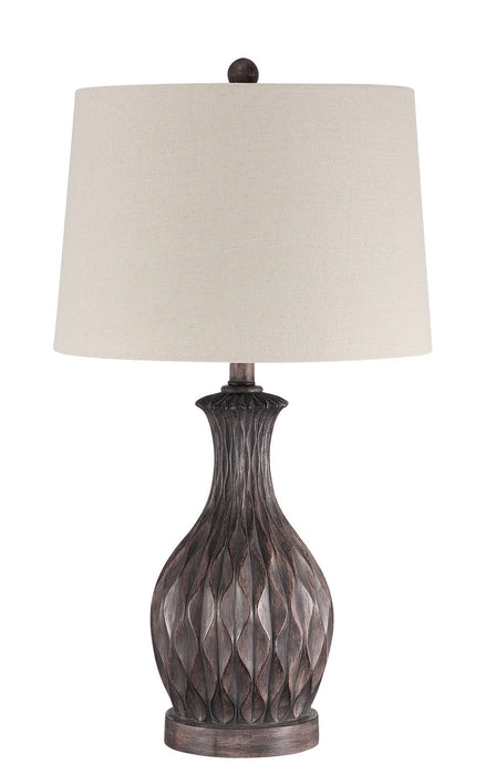 Craftmade 86268 One Light Table Lamp, Brown