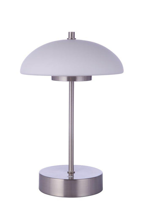 Craftmade 86270R-LED LED Table Lamp, Brushed Polished Nickel