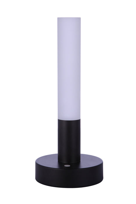 Craftmade 86282R-LED LED Table Lamp, Flat Black