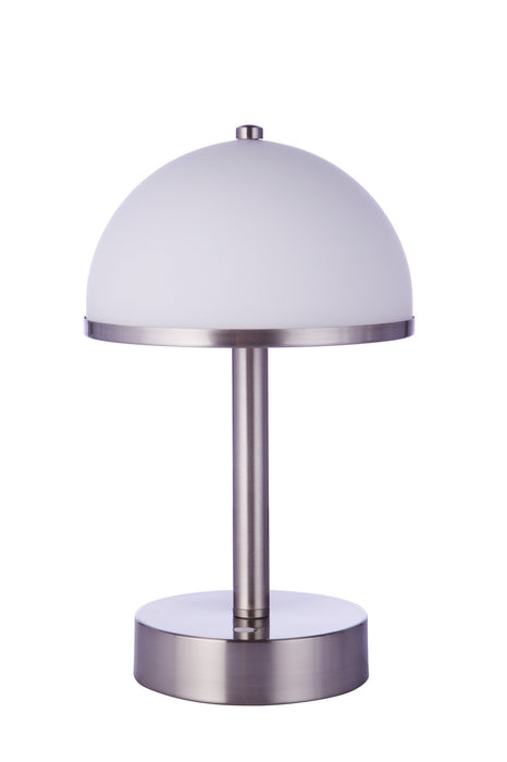 Craftmade 86284R-LED LED Table Lamp, Brushed Polished Nickel