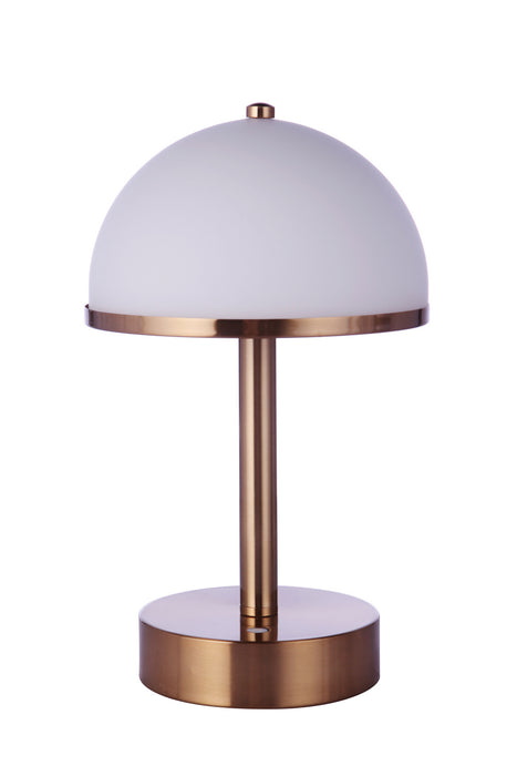 Craftmade 86285R-LED LED Table Lamp, Satin Brass