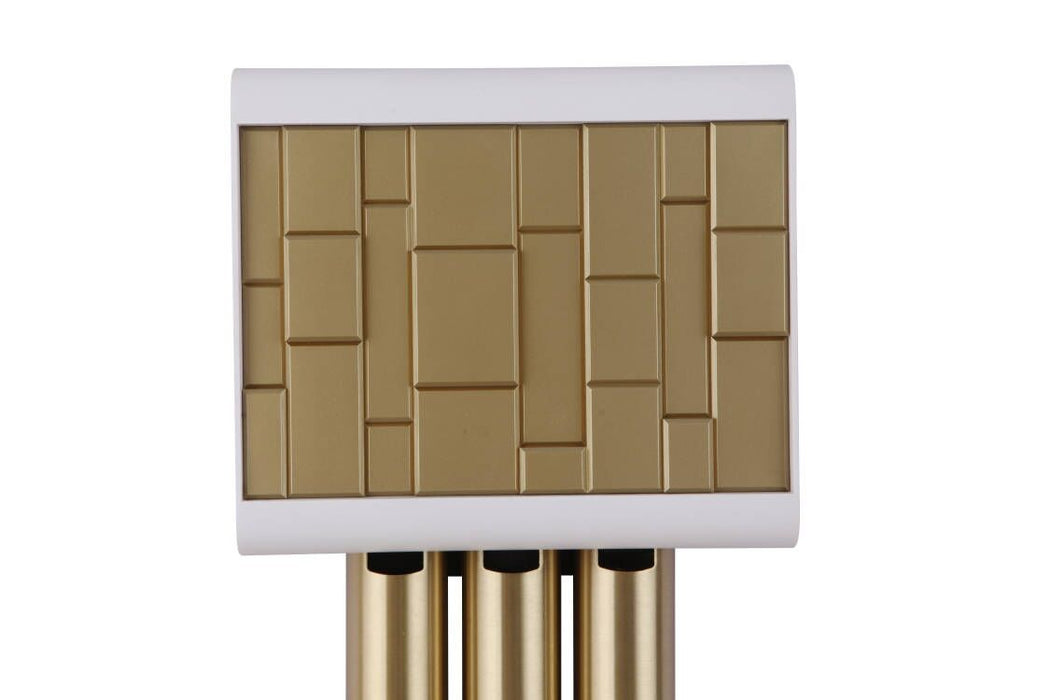 Craftmade CE3-WSB Chime, White/Satin Brass