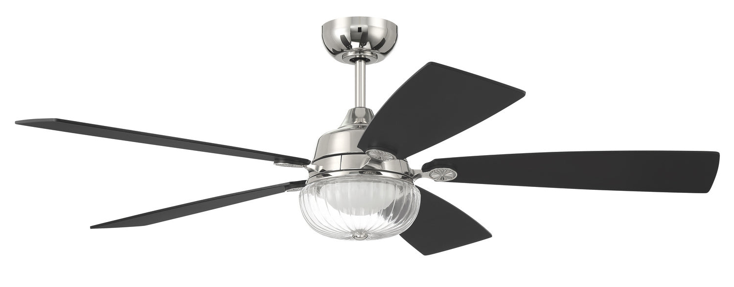 Craftmade CHS52PLN5 52"Ceiling Fan, Polished Nickel