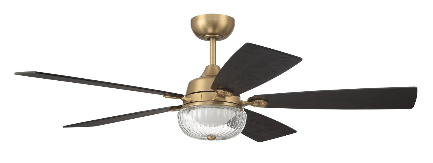 Craftmade CHS52SB5 52"Ceiling Fan, Satin Brass