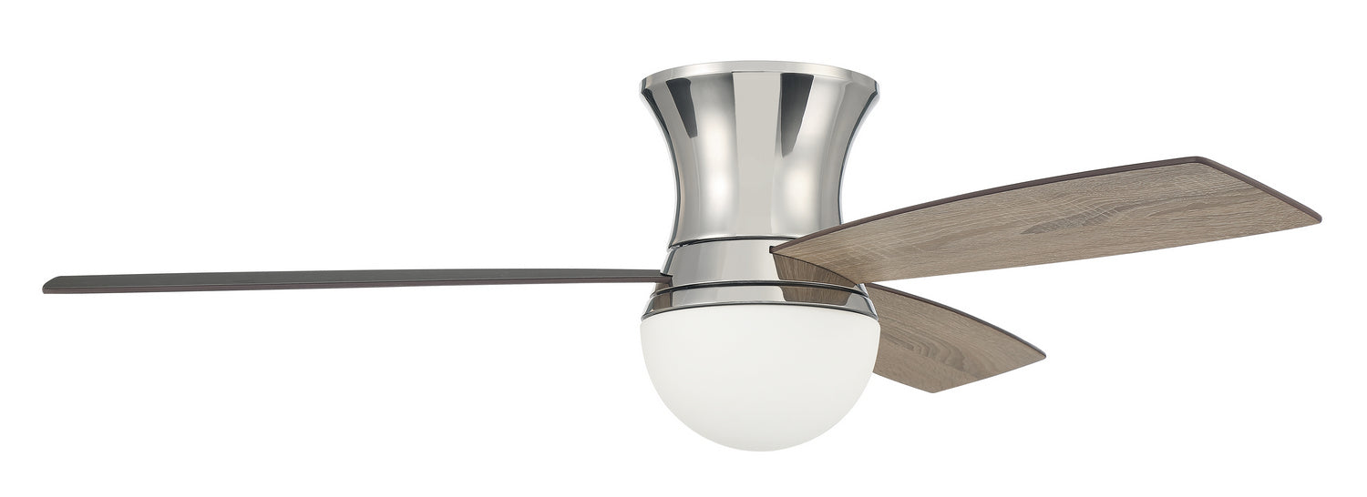 Craftmade DBK52PLN3 52"Ceiling Fan, Polished Nickel