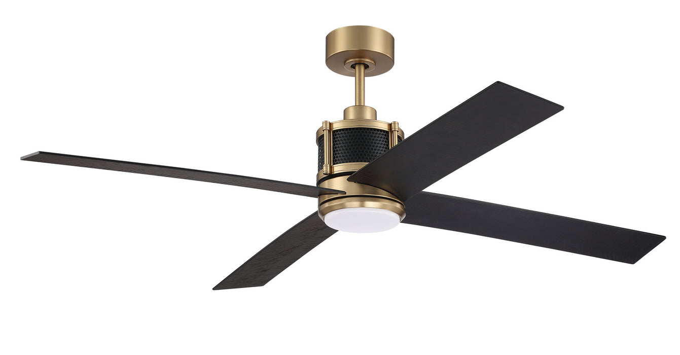 Craftmade GRG56SBFB4 56"Ceiling Fan, Satin Brass