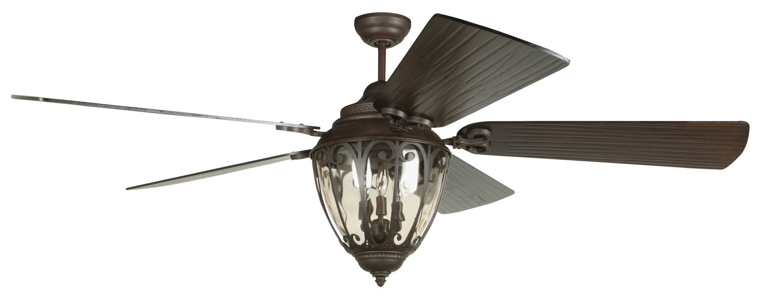 Craftmade OV70AG5 70"Ceiling Fan, Aged Bronze Textured