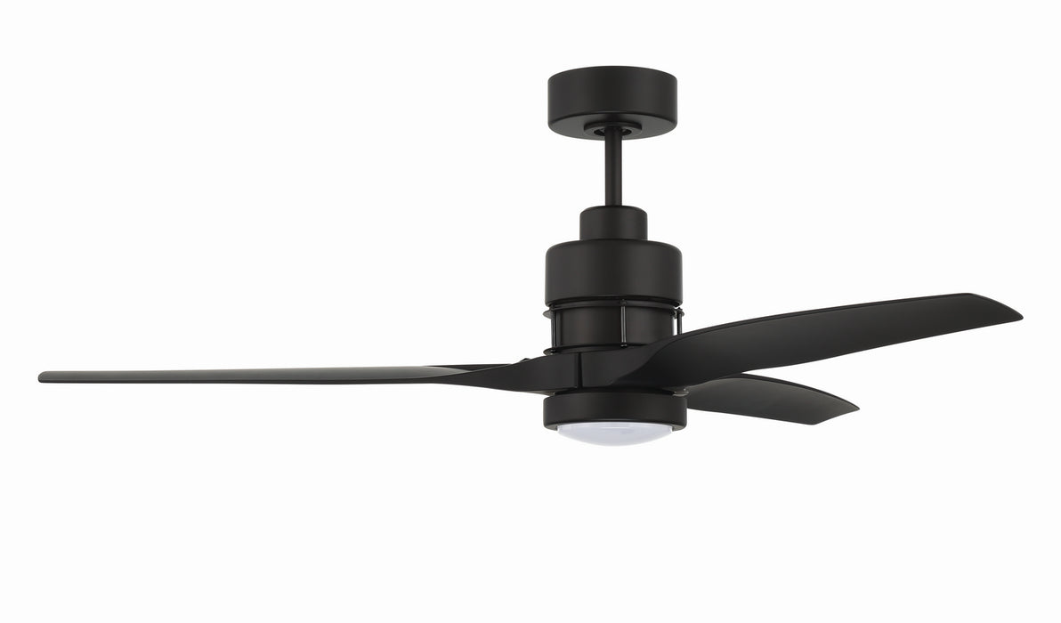 Craftmade SONWF52FB3-FBP 52"Ceiling Fan, Flat Black