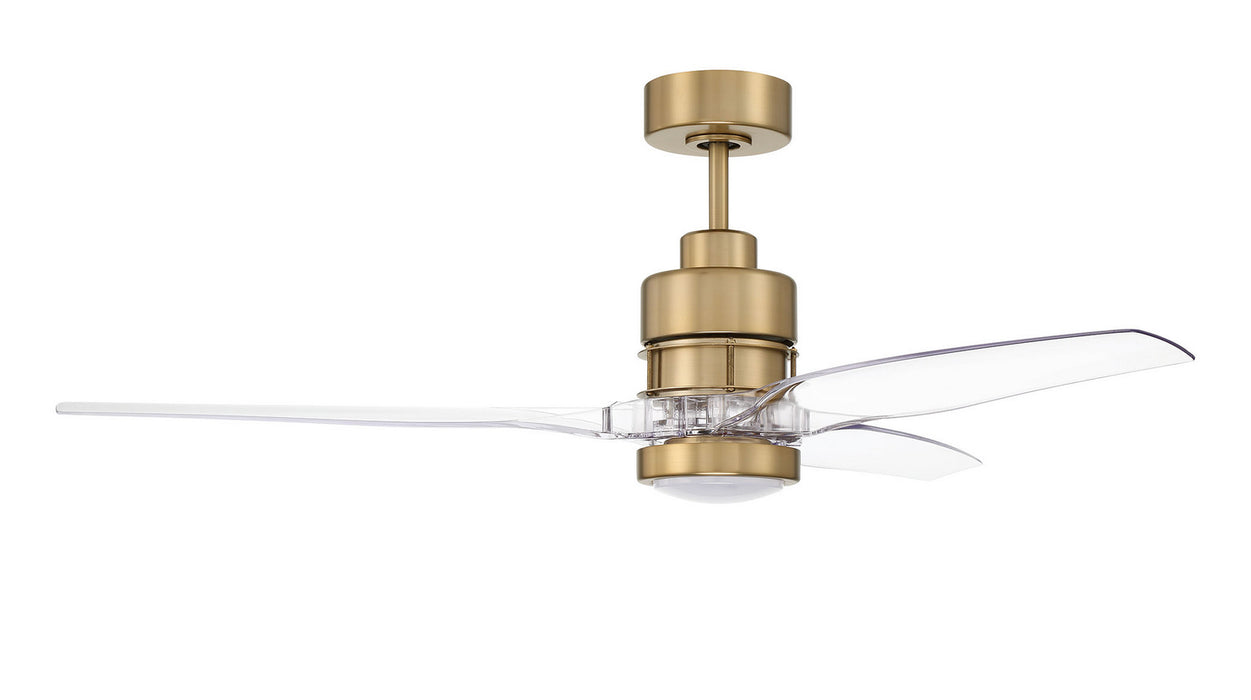 Craftmade SONWF52SB3-CAP 52"Ceiling Fan, Satin Brass