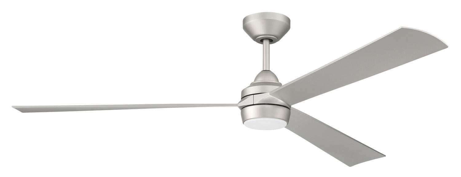 Craftmade STL60PN3 60"Ceiling Fan, Painted Nickel