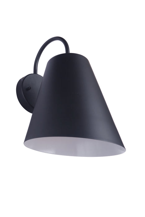 Craftmade ZA5014-MN One Light Outdoor Wall Mount, Midnight
