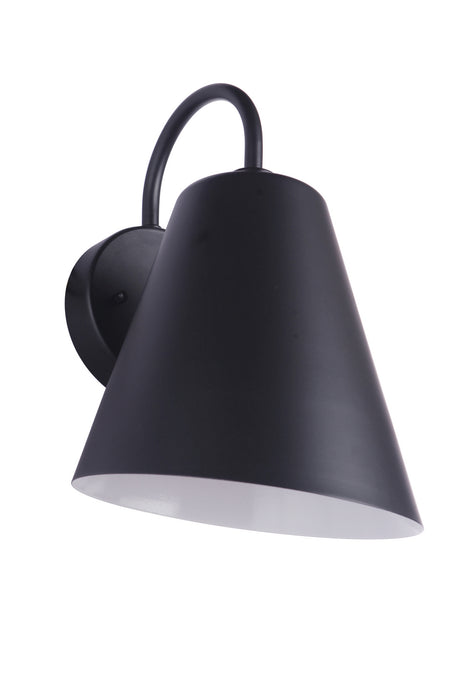 Craftmade ZA5024-MN One Light Outdoor Wall Mount, Midnight