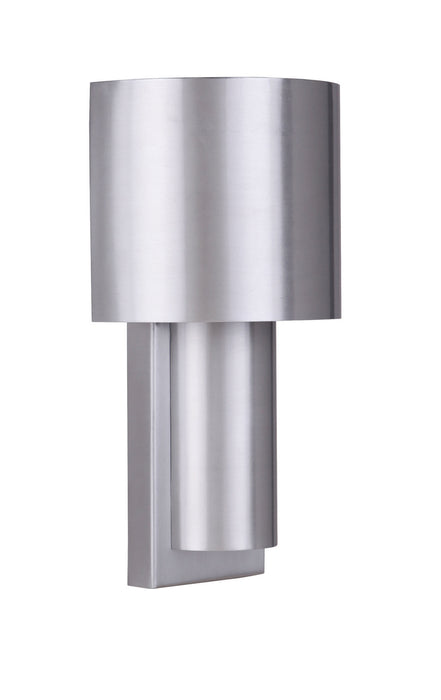 Craftmade ZA5102-SA-LED LED Wall Sconce, Satin Aluminum