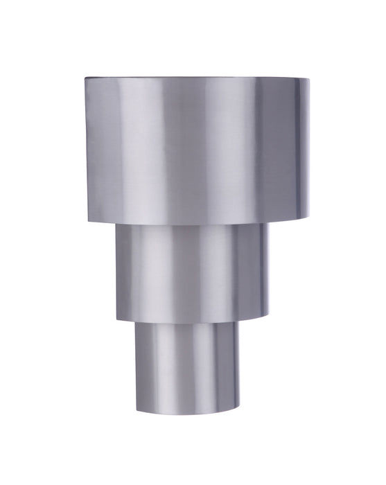 Craftmade ZA5112-SA-LED LED Wall Sconce, Satin Aluminum