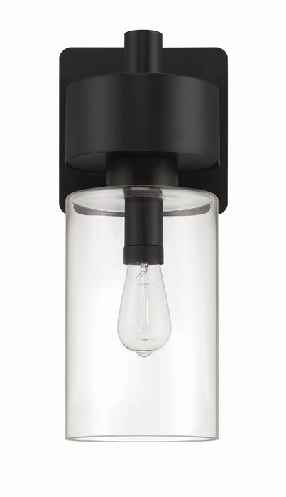 Craftmade ZA5324-MN One Light Outdoor Wall Lantern, Midnight