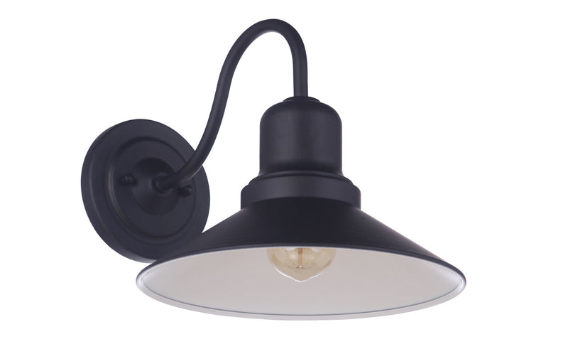 Craftmade ZA5404-MN One Light Outdoor Wall Lantern, Midnight