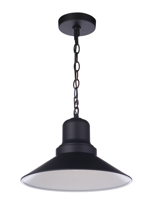 Craftmade ZA5411-MN One Light Outdoor Pendant, Midnight