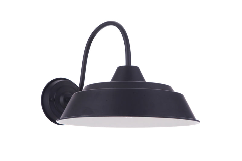 Craftmade ZA5514-MN One Light Outdoor Wall Mount, Midnight