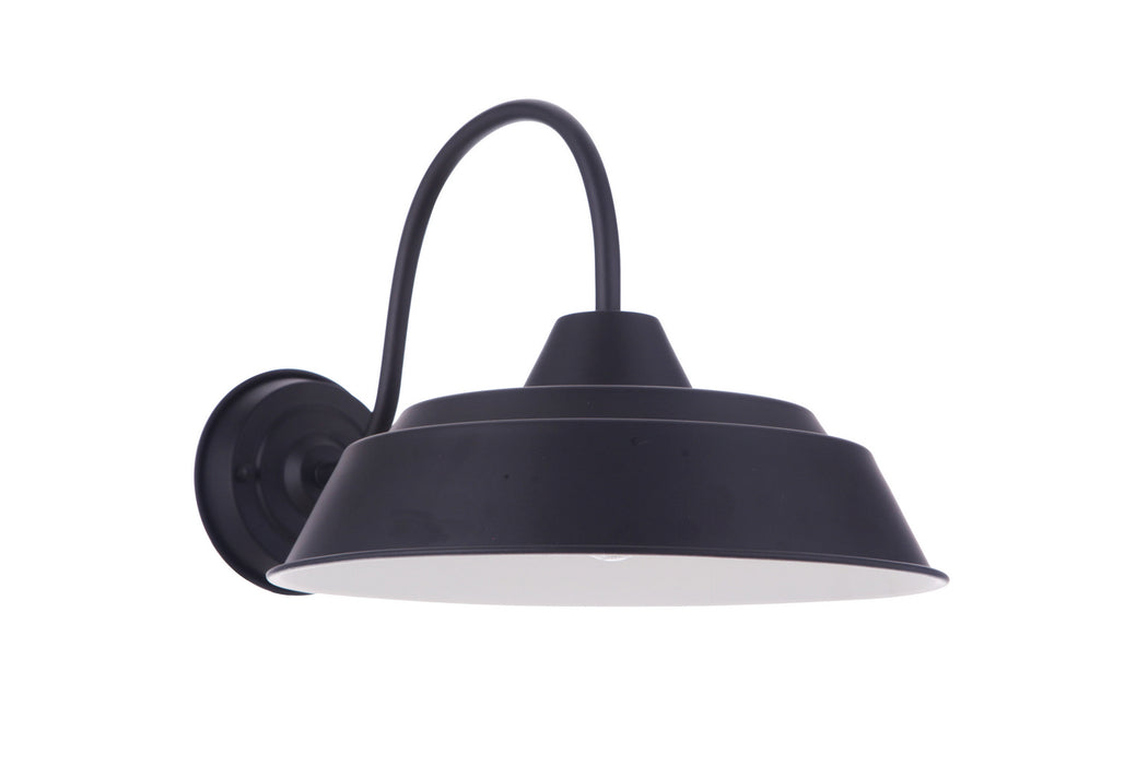 Craftmade ZA5514-MN One Light Outdoor Wall Mount, Midnight