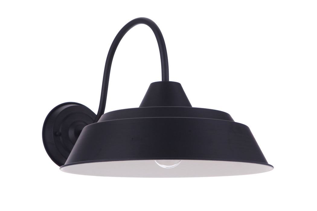 Craftmade ZA5524-MN One Light Outdoor Wall Mount, Midnight