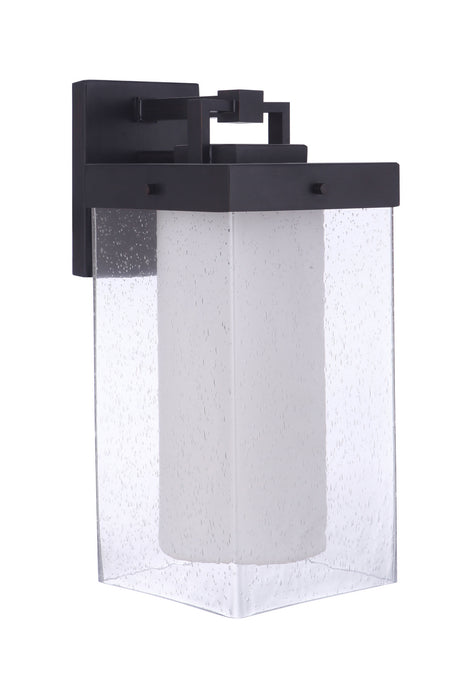 Craftmade ZA5604-MN One Light Outdoor Wall Mount, Midnight