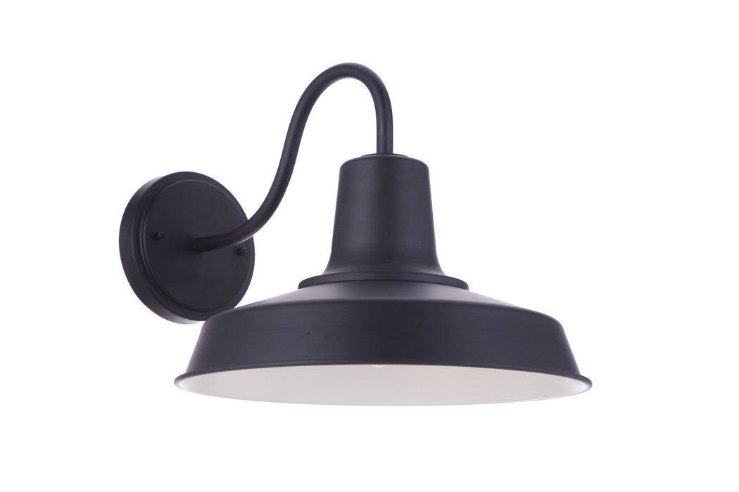 Craftmade ZA5704-MN One Light Outdoor Wall Mount, Midnight