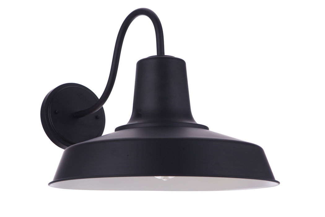 Craftmade ZA5714-MN One Light Outdoor Wall Mount, Midnight