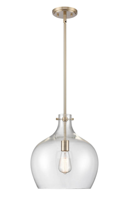 Millennium 2071-MG One Light Pendant, Modern Gold