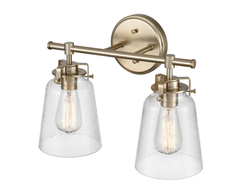 Millennium 4412-MG Two Light Vanity, Modern Gold