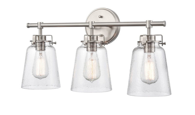 Millennium 4413-BN Three Light Vanity, Brushed Nickel