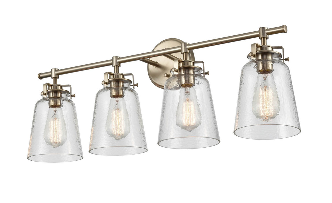 Millennium 4414-MG Four Light Vanity, Modern Gold
