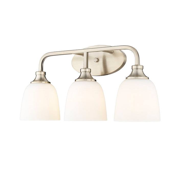 Millennium 491003-MG Three Light Vanity, Modern Gold