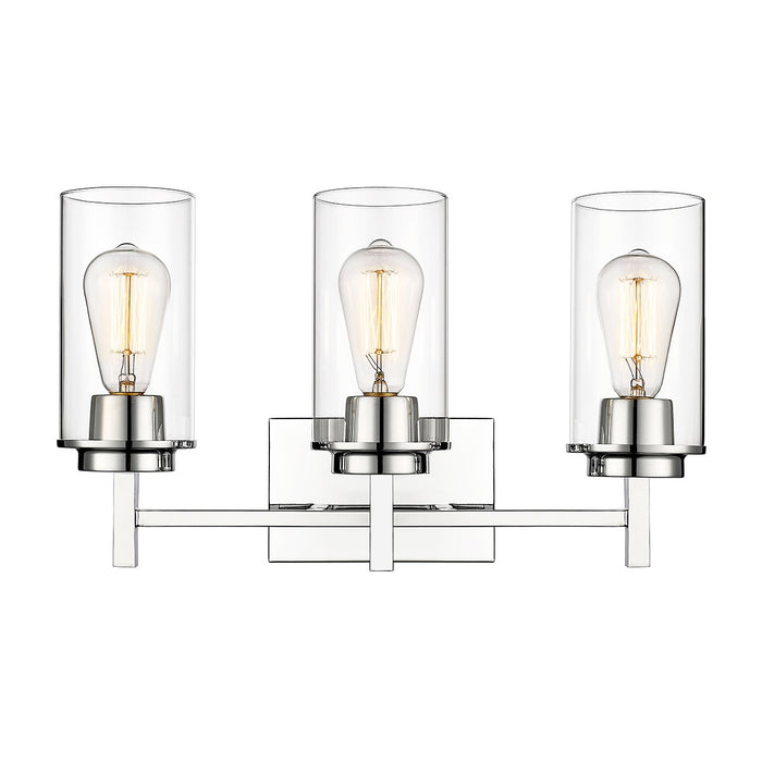 Millennium 494003-CH Three Light Vanity, Chrome