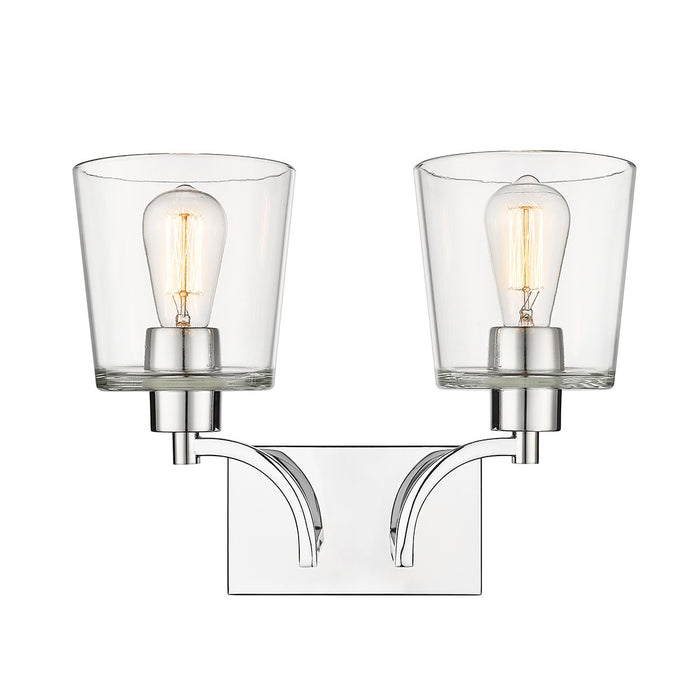 Millennium 496002-CH Two Light Vanity, Chrome