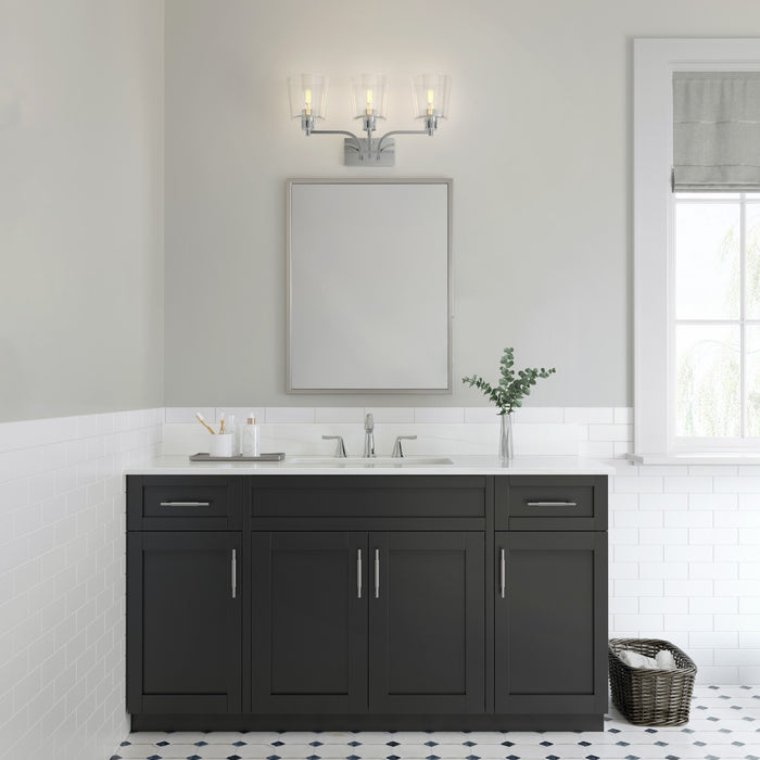 Millennium 496003-CH Three Light Vanity, Chrome
