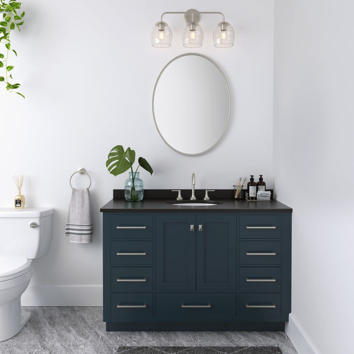 Millennium 498003-BN Three Light Vanity, Brushed Nickel