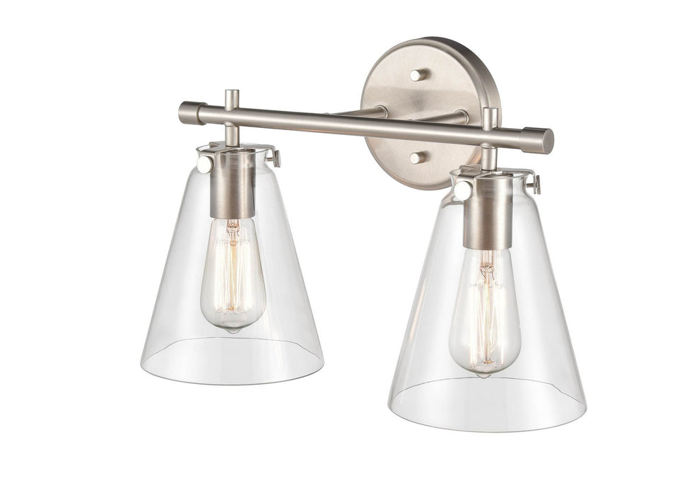 Millennium 8122-BN Two Light Vanity, Brushed Nickel