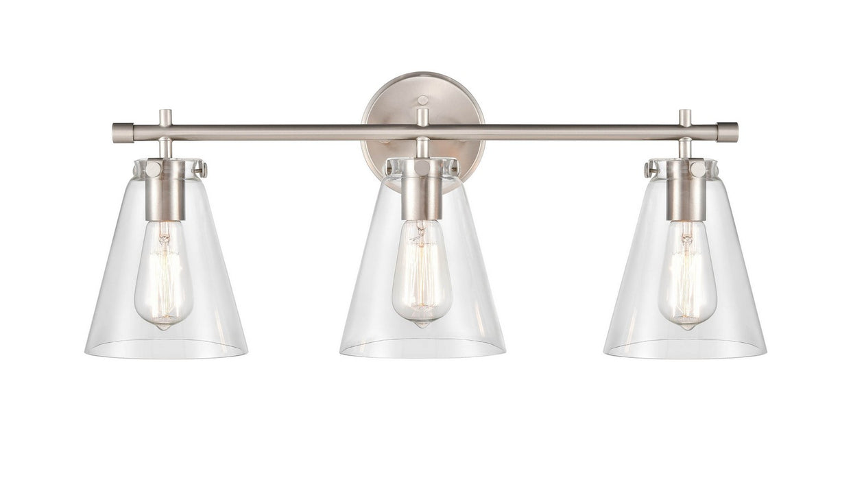 Millennium 8123-BN Three Light Vanity, Brushed Nickel