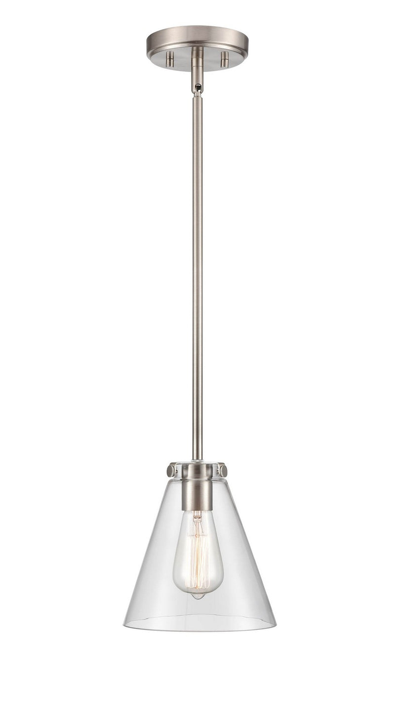 Millennium 8131-BN One Light Mini Pendant, Brushed Nickel