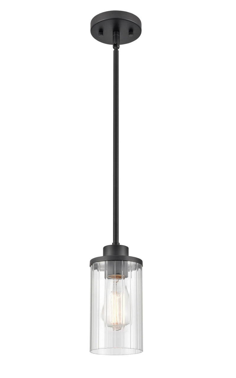 Millennium 9511-MB One Light Mini Pendant, Matte Black