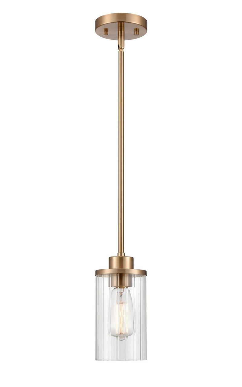 Millennium 9511-MG One Light Mini Pendant, Modern Gold