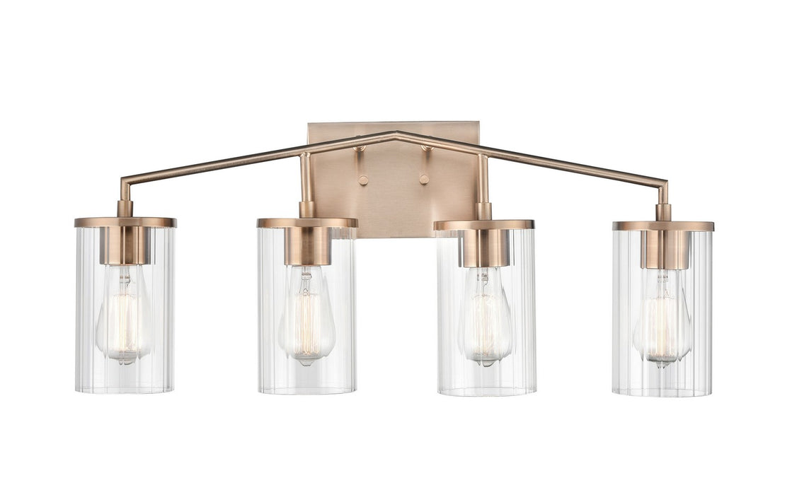 Millennium 9524-MG Four Light Vanity, Modern Gold