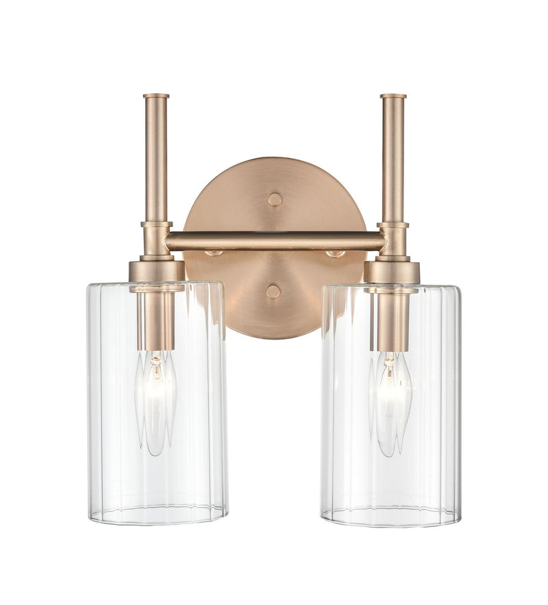 Millennium 9922-MG Two Light Vanity, Modern Gold